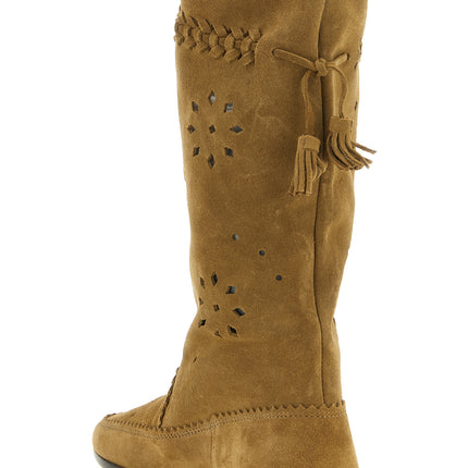 Isabel Marant Brown Calfskin Over The Knee