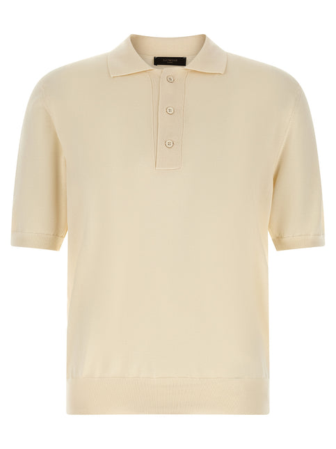 ZANONE Beige Cotton Polo Shirt ZANONE