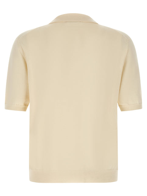 ZANONE Beige Cotton Polo Shirt ZANONE