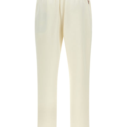 Moncler Grenoble White Polyester Joggers (Workout Pants)