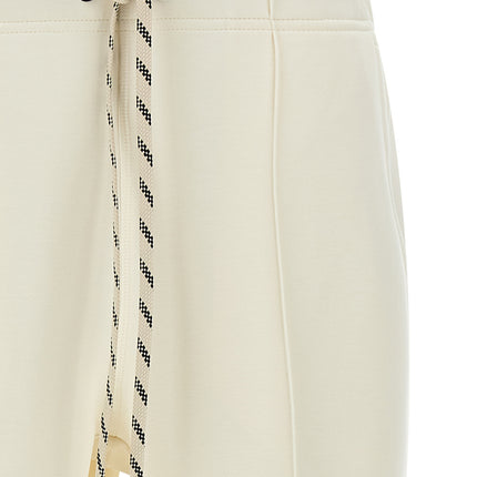 Moncler Grenoble White Polyester Joggers (Workout Pants)