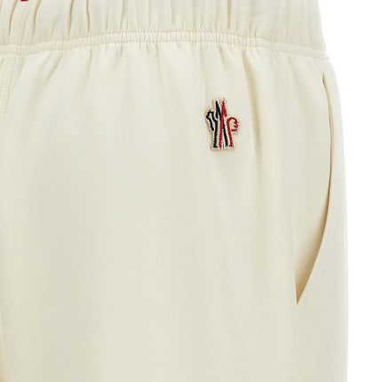 Moncler Grenoble White Polyester Joggers (Workout Pants)