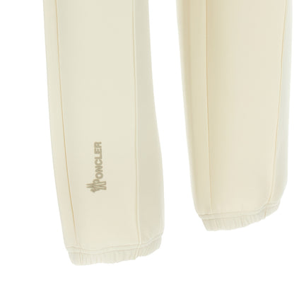 Moncler Grenoble White Polyester Joggers (Workout Pants)