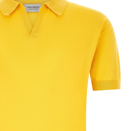 JOHN SMEDLEY Bicolor Cotton Polo Shirt