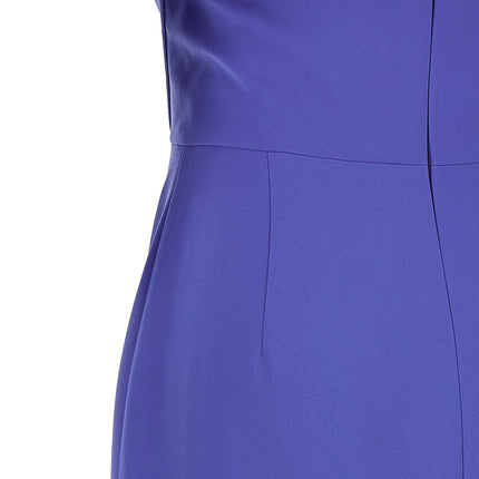 Carolina Herrera Blue Polyester Long Dress