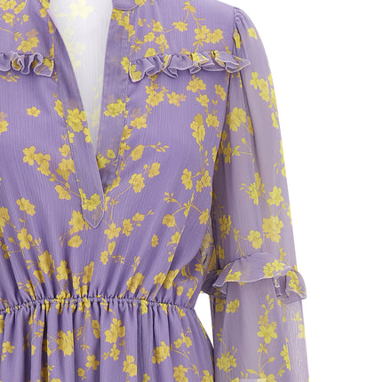 CATALINA Purple Recycled Polyester Long Dress