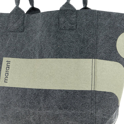 Isabel Marant Black Cotton Tote Bag