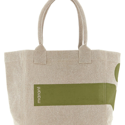 Isabel Marant Bicolor Cotton Tote Bag