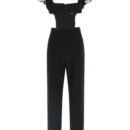CATALINA Black Polyester Jumpsuit