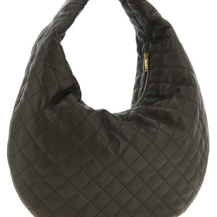 Saint Laurent Brown Lamb Leather Shoulder Bag