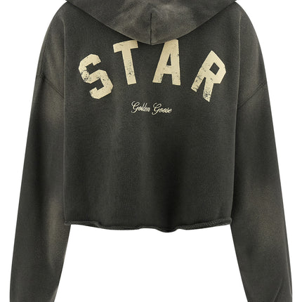 Golden Goose Gray Cotton Hoodie