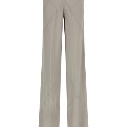 Rick Owens Gray Acetate Flared Pants
