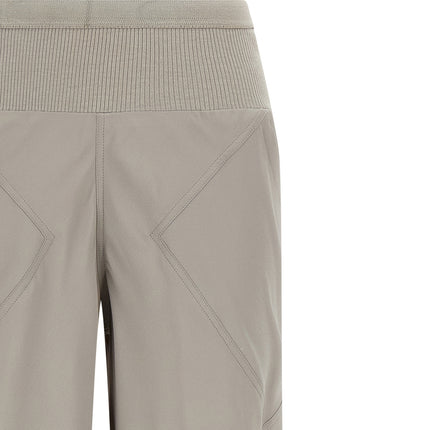 Rick Owens Gray Acetate Flared Pants