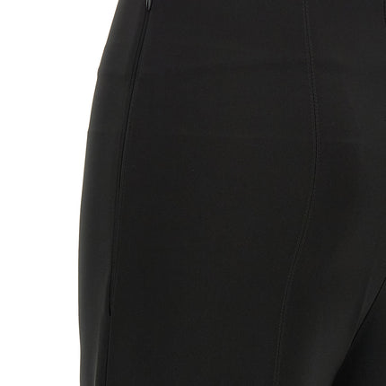 CATALINA Black Triacetate Flared Pants