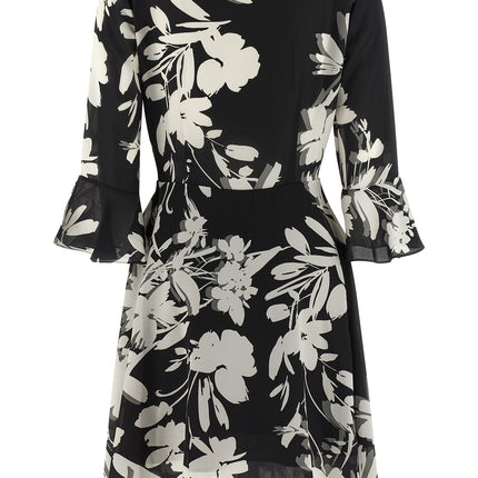 CATALINA Bicolor Recycled Polyester Midi Dress