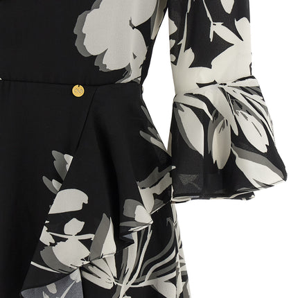 CATALINA Bicolor Recycled Polyester Midi Dress