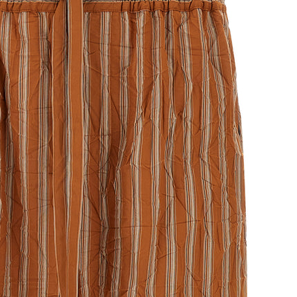 Dolce & Gabbana Brown Viscose Casual Pants