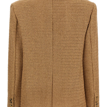 Giuseppe Di Morabito Beige Polyamide Blazer