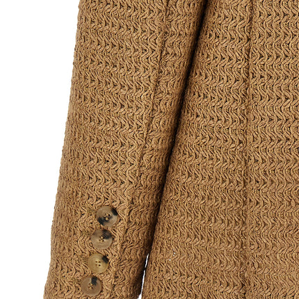 Giuseppe Di Morabito Beige Polyamide Blazer