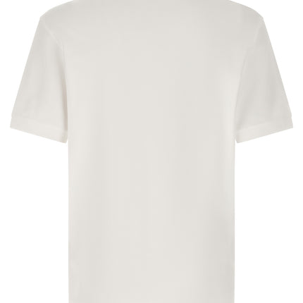 Hugo Boss White Cotton Polo Shirt