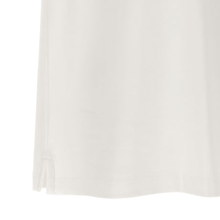 Hugo Boss White Cotton Polo Shirt