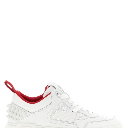 Christian Louboutin White Calfskin Athletic Sneakers