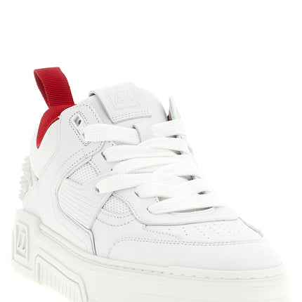 Christian Louboutin White Calfskin Athletic Sneakers