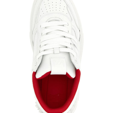 Christian Louboutin White Calfskin Athletic Sneakers