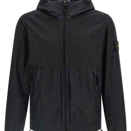 Stone Island Black Polyamide Shell Jacket
