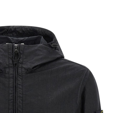 Stone Island Black Polyamide Shell Jacket