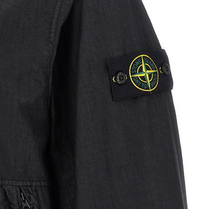 Stone Island Black Polyamide Shell Jacket