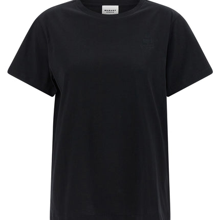 Marant Etoile Black Cotton T-Shirt