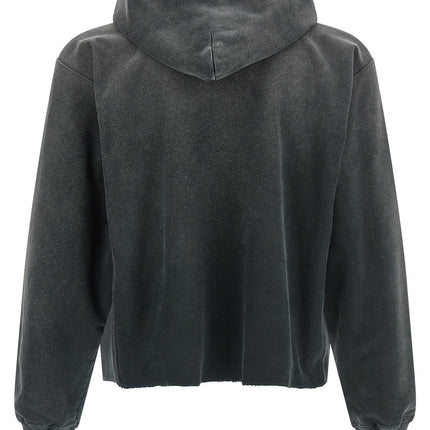 Maison Margiela Gray Cotton Hoodie