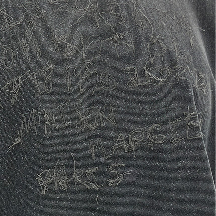Maison Margiela Gray Cotton Hoodie