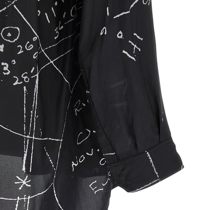 Rick Owens Black Viscose Blouse