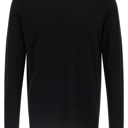 MA'RY'YA Black Cotton Cardigan