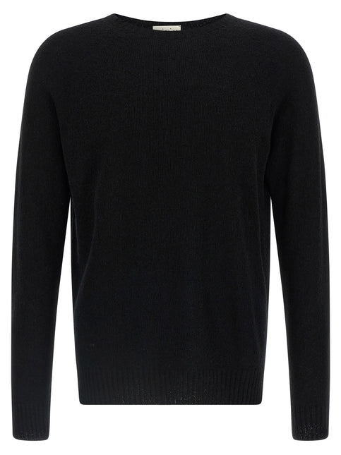 MA'RY'YA Black Cotton Cardigan