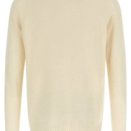 MA'RY'YA Beige Cotton Cardigan