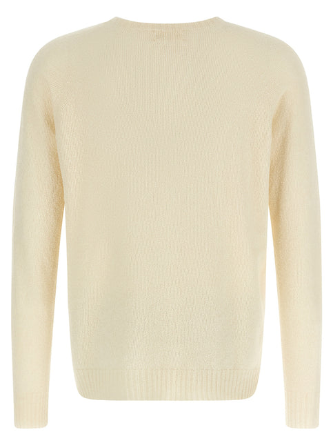 MA'RY'YA Beige Cotton Cardigan