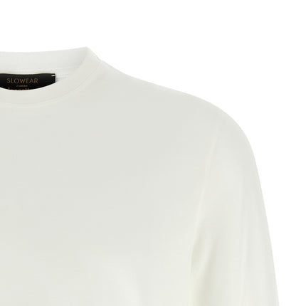 ZANONE White Cotton T-Shirt