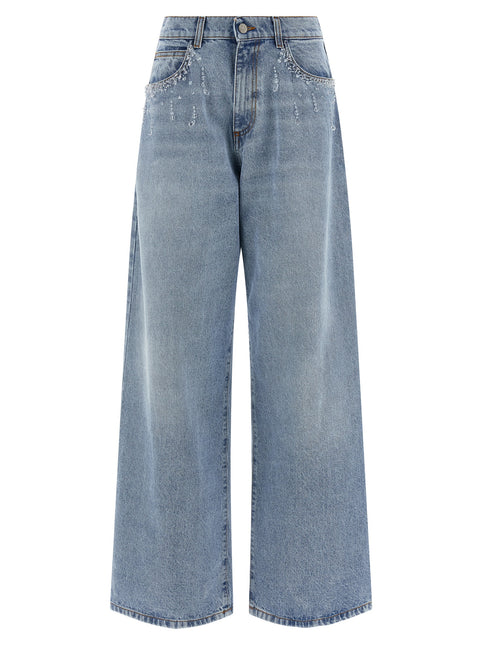 Giuseppe Di Morabito Blue Cotton Jeans Denim