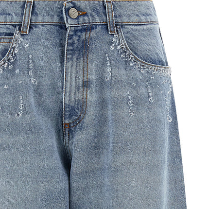 Giuseppe Di Morabito Blue Cotton Jeans Denim