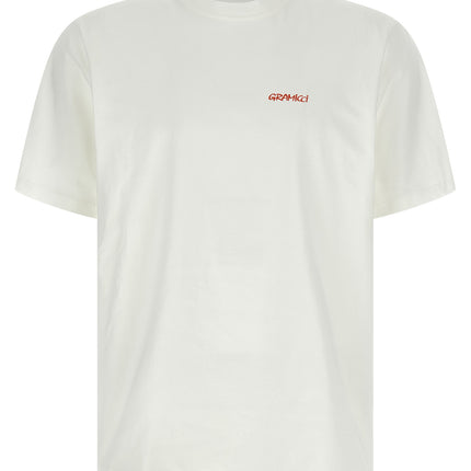 Gramicci White Cotton T-Shirt