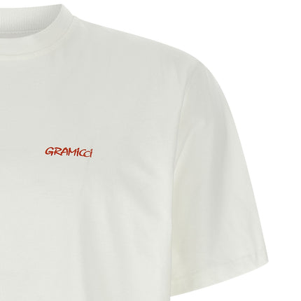 Gramicci White Cotton T-Shirt