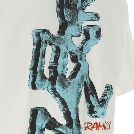 Gramicci White Cotton T-Shirt