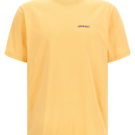 Gramicci Orange Cotton T-Shirt