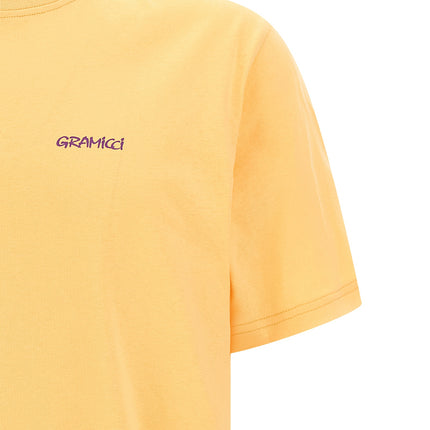 Gramicci Orange Cotton T-Shirt