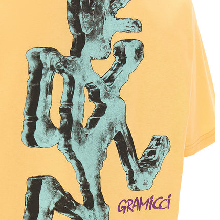 Gramicci Orange Cotton T-Shirt
