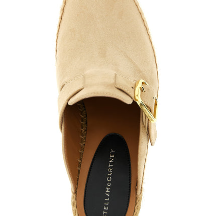 Stella McCartney Beige Viscose Wedge Sandals
