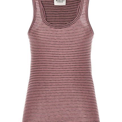 Marant Etoile Multicolor Cotton Sleeveles T-Shirt